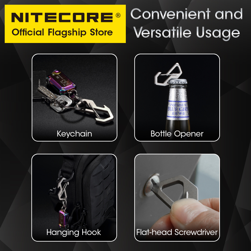 NITECORE NSH10 Multiuse Titani - Edc Carry Kit ulasan dan harga