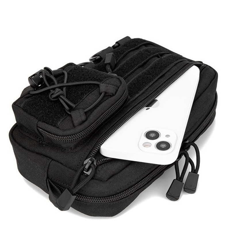 Tactical Molle Horizontal Admi - Edc Carry Fanny Pack ulasan dan harga