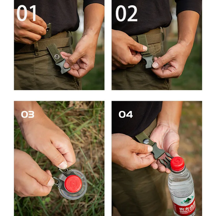 6pcs Camping Webbing Buckle Ho - Edc Carry Kit ulasan dan harga