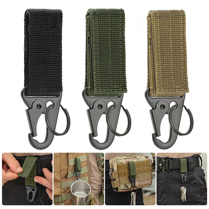 1-4Pcs Tactical Carabiner Outd - Edc Carry Kit ulasan dan harga