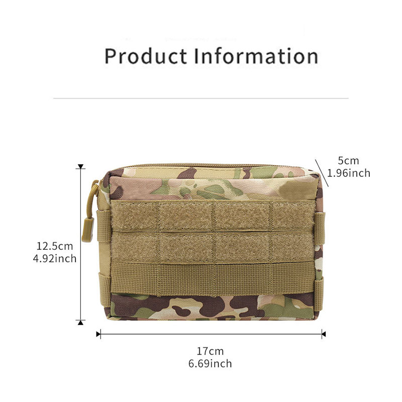 Tactical Molle Waist Pack 600D - Edc Carry Fanny Pack ulasan dan harga