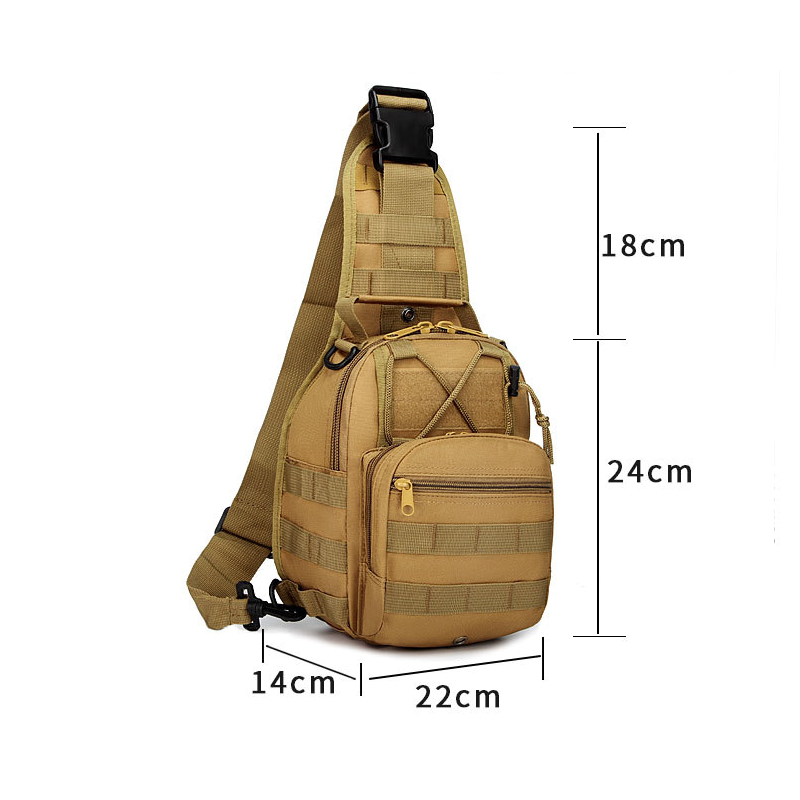 Outdoor Tactical Shoulder Bag  - Edc Carry Kit ulasan dan harga