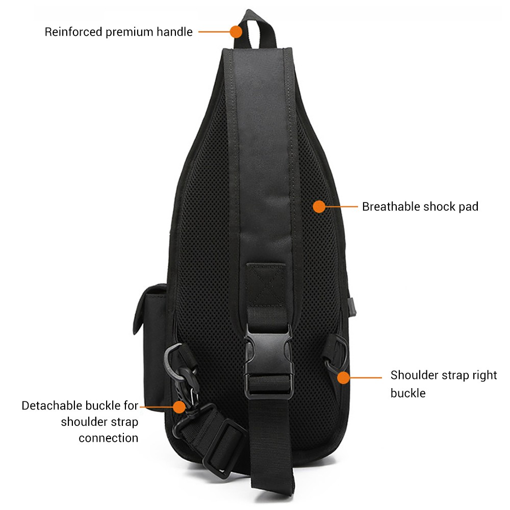 Tactical Pistol Bag Concealed  - Edc Concealed Carry Sling Bag ulasan dan harga